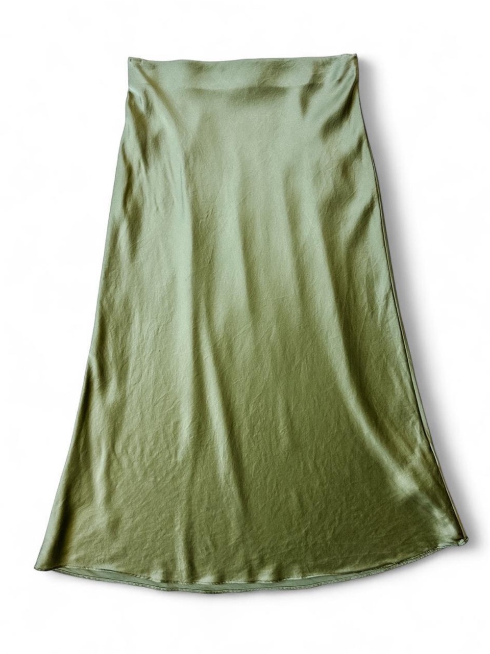 Quince Green 100% Washable Silk Skirt Women’s - Size Small